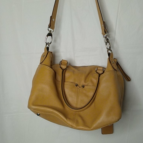 Tignanello leather bag yellow - Picture 3 of 7